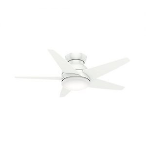 Casablanca 59018 Isotope Ceiling Fan with Five Snow White Blades