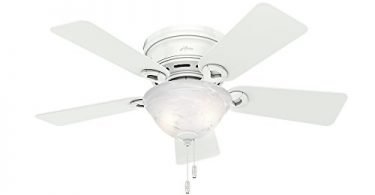 Hunter Fan Company 51022 Conroy 42-Inch Snow White Ceiling Fan