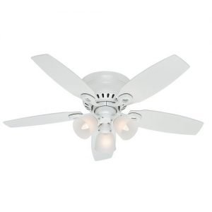 Hunter Fan Company 52087 Hatherton 46-Inch Snow White Ceiling Fan