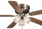 Hardware House 41-5885 Bermuda 52-Inch Flush Mount Ceiling Fan