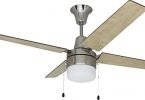 Litex E-UBW48BC4C1 Wakefield Collection 48-Inch Ceiling Fan