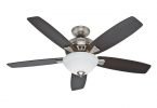 Hunter Fan Company 53175 Banyan 52-Inch Brushed Nickel Ceiling Fan