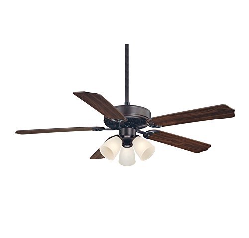 Savoy House 52-EUP-5RV-13WG Ceiling Fan with White Marble Shades