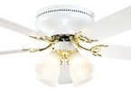 Litex BRC52WB5C Schuster Collection 52-Inch Ceiling Fan