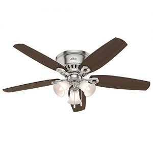 Hunter 53328 52-inch Builder Low Profile Ceiling Fan with Light