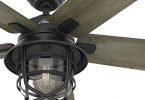 Hunter 54-inch Weathered Zinc Outdoor Ceiling Fan