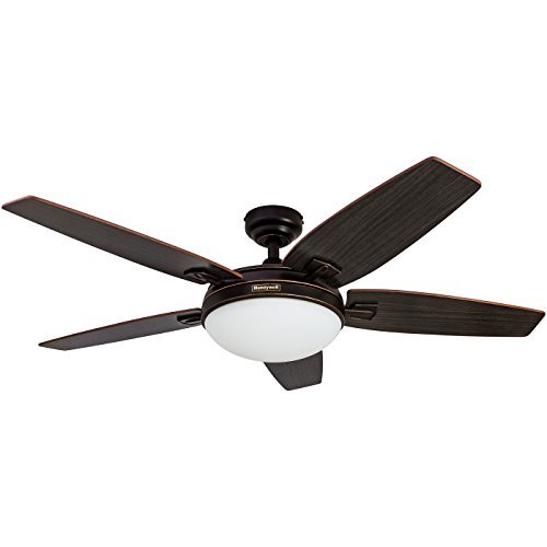 Honeywell Carmel 48-Inch Ceiling Fan with Integrated Light Kit