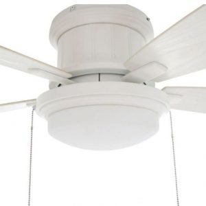 Hampton Bay Roanoke 48 in LED Matte White Ceiling Fan