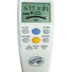 Hampton BAY Ceiling FAN LCD Thermostatic Remote Control