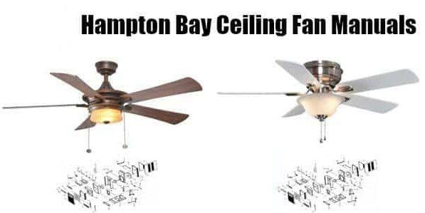 Hampton Bay Ceiling Fan Manuals, Hamilton Bay Ceiling Fan Parts