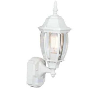 Hampton Bay Alexandria 180Â° White Motion-Sensing Outdoor Decorative Lamp Manual