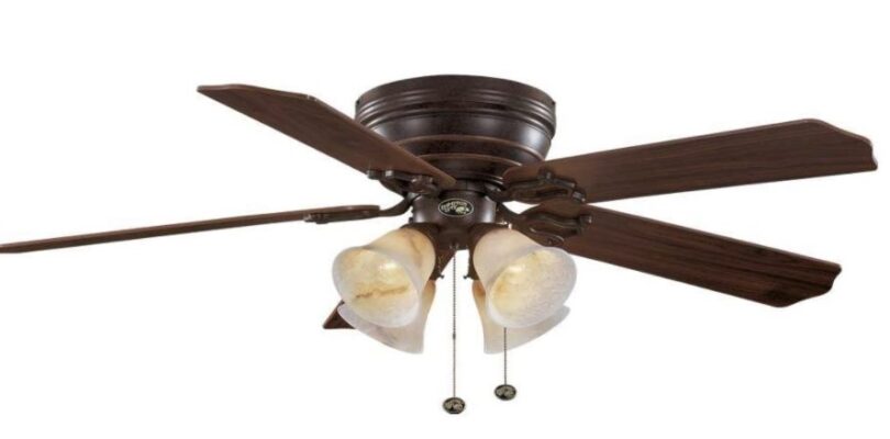 Hampton Bay Carriage House 52 In. Iron Indoor Ceiling Fan