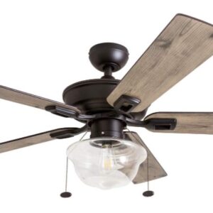 Prominence Home 80091-01 Abner Vintage Indoor/Outdoor Ceiling Fan