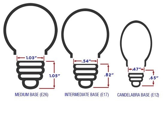 Hampton Bay Ceiling Fan Light Bulbs Replacement Parts - What Size Bulbs Do Ceiling Fans Use