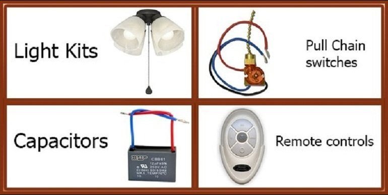 Harbor Breeze Replacement Parts, Hunter Ceiling Fan Switch Parts