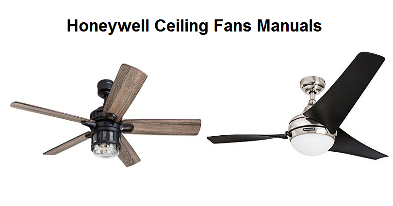 Honeywell Ceiling Fan Manuals, Honeywell Bonterra Ceiling Fan Replacement Glass