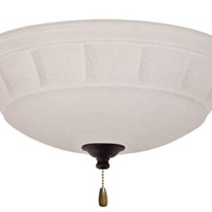 Emerson LK141VNB Grande White Mist Ceiling Fan Light Fixture