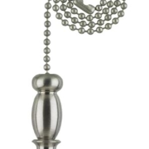 Westinghouse 7710300 Lighting Pendant Pull Chain, Brushed Nickel