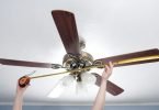 how to measure ceiling fan size