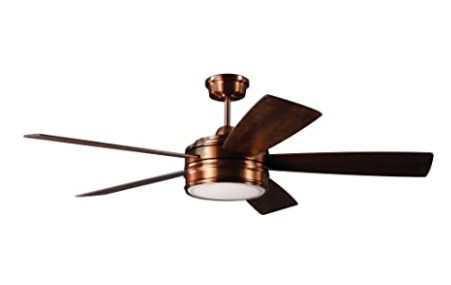 Craftmade Braxton Brushed Copper 52 Inch Ceiling Fan