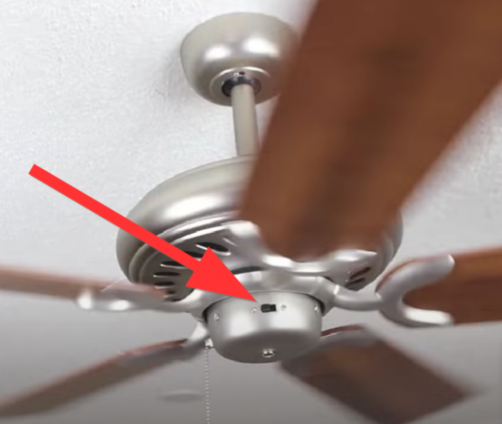 ceiling fan reverse switch