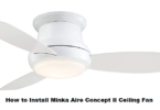 minka aire concept ii ceiling fan installation
