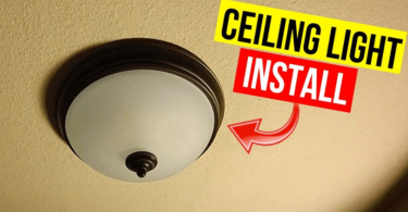 How To Install Flush Mount Ceiling Lights