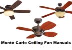 Monte Carlo Ceiling Fan Manuals