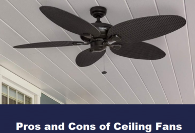 pros and cons of ceiling fans